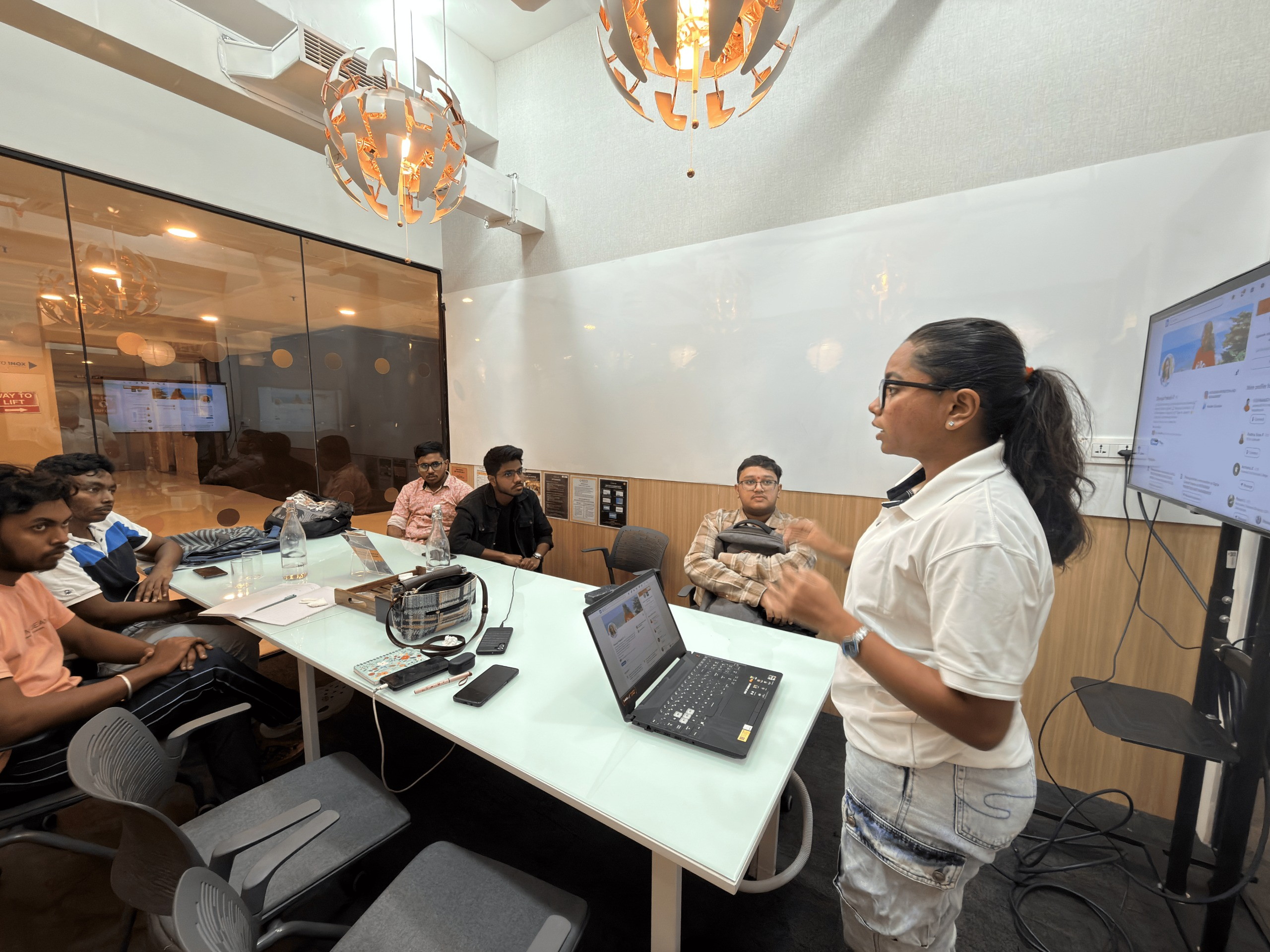 Community environmental workshop session